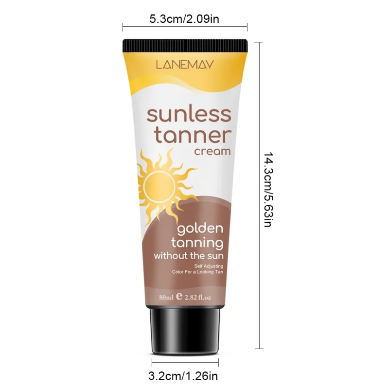 Sunless Tanner Cream Self Tanning Lotion Spu829553869033 2