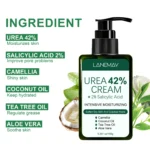 Urea Cream 42% with 2% Salicylic Acid for Cracked Heels and Intensive Moisturizing 150g