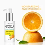 Vitamin C Brightening Face Cream with Niacinamide & Kojic Acid for Radiant Skin - 80g